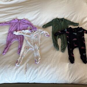 Set of Kyte Footed Pajamas in Preemie